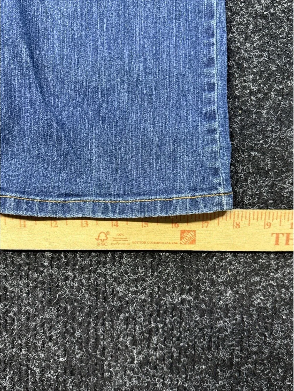 Children’s Place Girls Size 18 Plus Bootcut Jeans Medium Wash Distressed Denim
